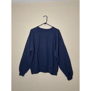 Vintage Exchange Unlimited Navy Crewneck Sweatshirt Men's Large Made in USA